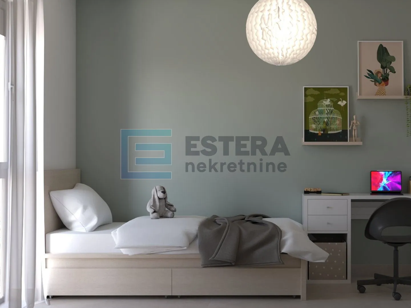 prodaja kuća sa bazenom vir, 450 m od mora, 2 apartmana, garaža - slika 22