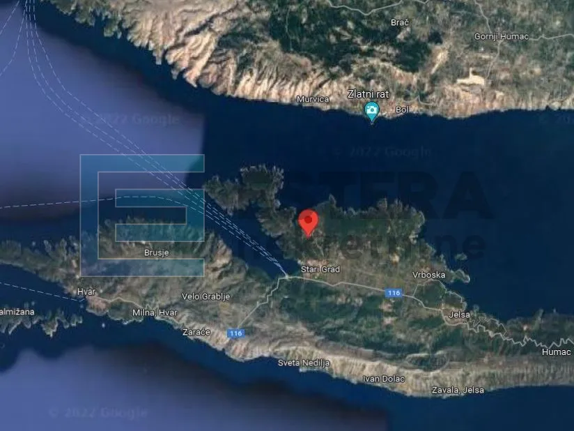 zemljište građevinsko starigrad hvar 442 m2 - slika 7