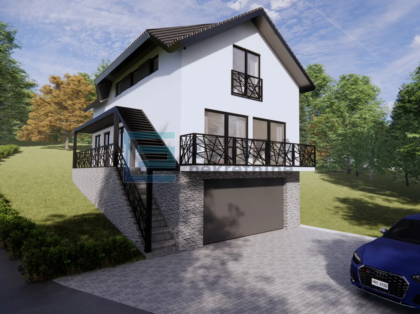 kuća u izgradnji 120 m2 prodaja podevčevo, garaža - slika 12