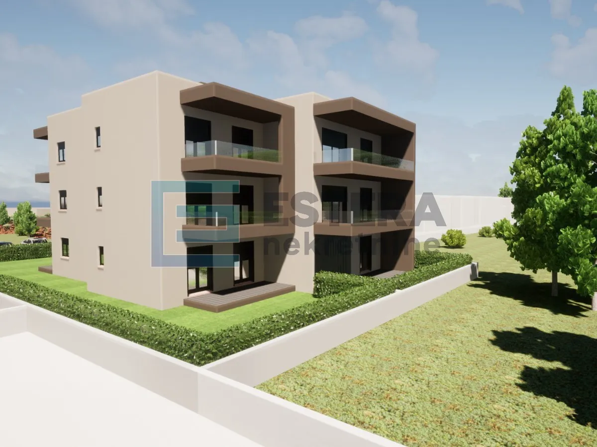 apartman s6 96 m2 prodaja turanj, 3s, 2. kat, krovna terasa, parking, 500 m od mora - slika 7