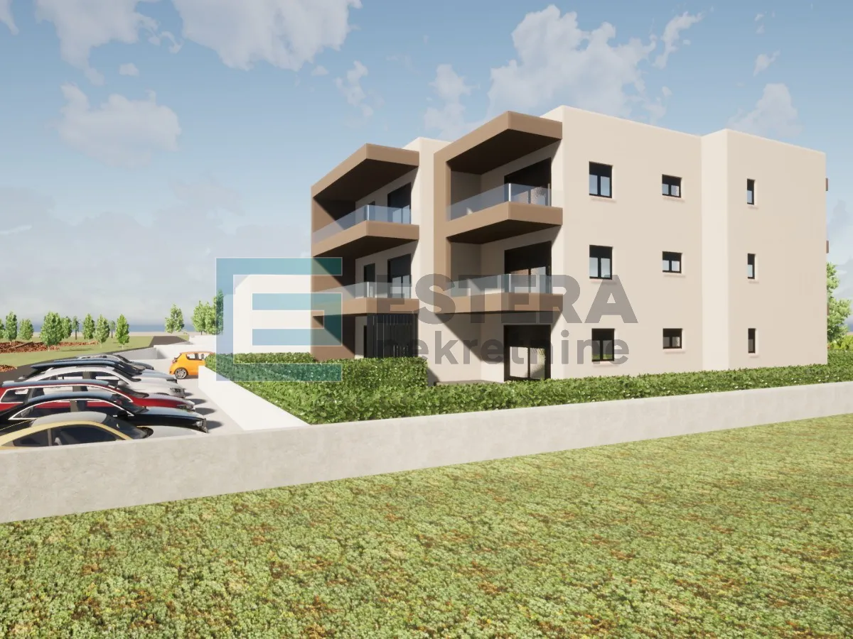apartman s6 96 m2 prodaja turanj, 3s, 2. kat, krovna terasa, parking, 500 m od mora - slika 9