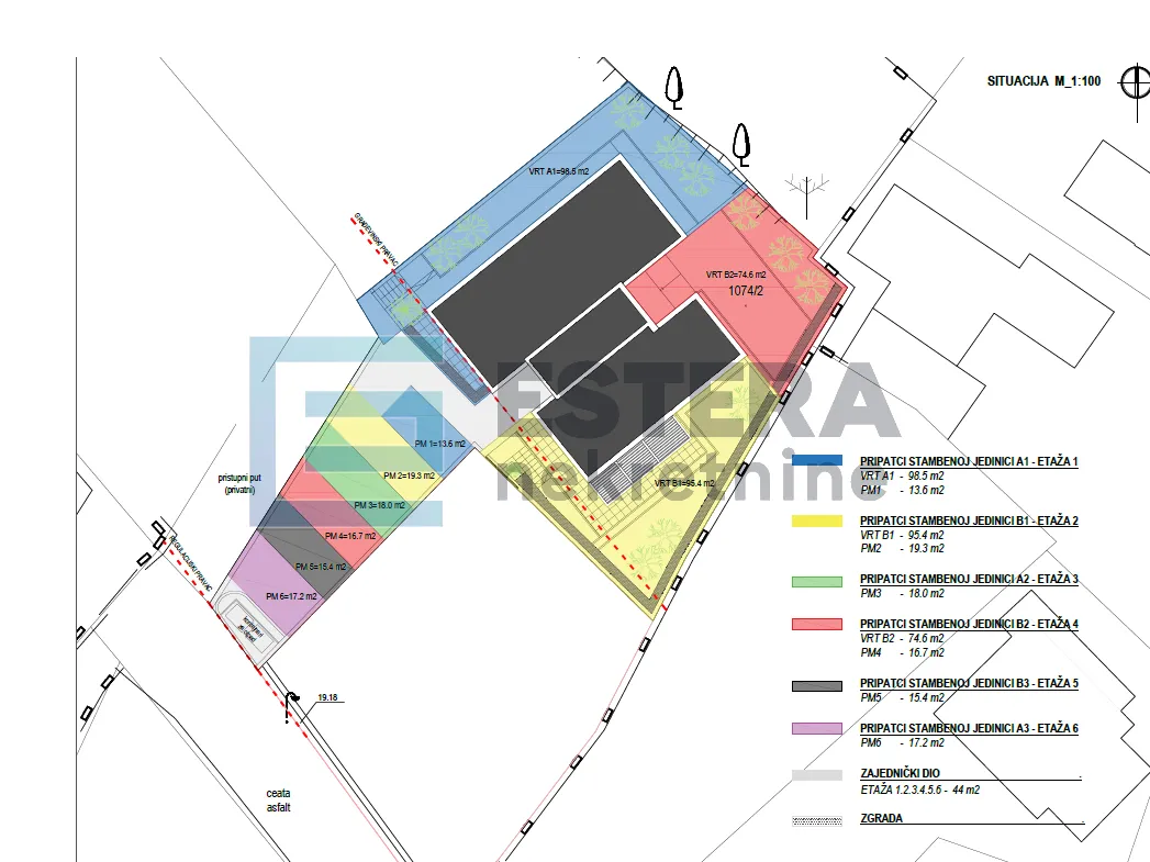 apartman 85,07 m2 prodaja sveti filip i jakov, 3s, priz , parking, vrt, terasa - slika 8