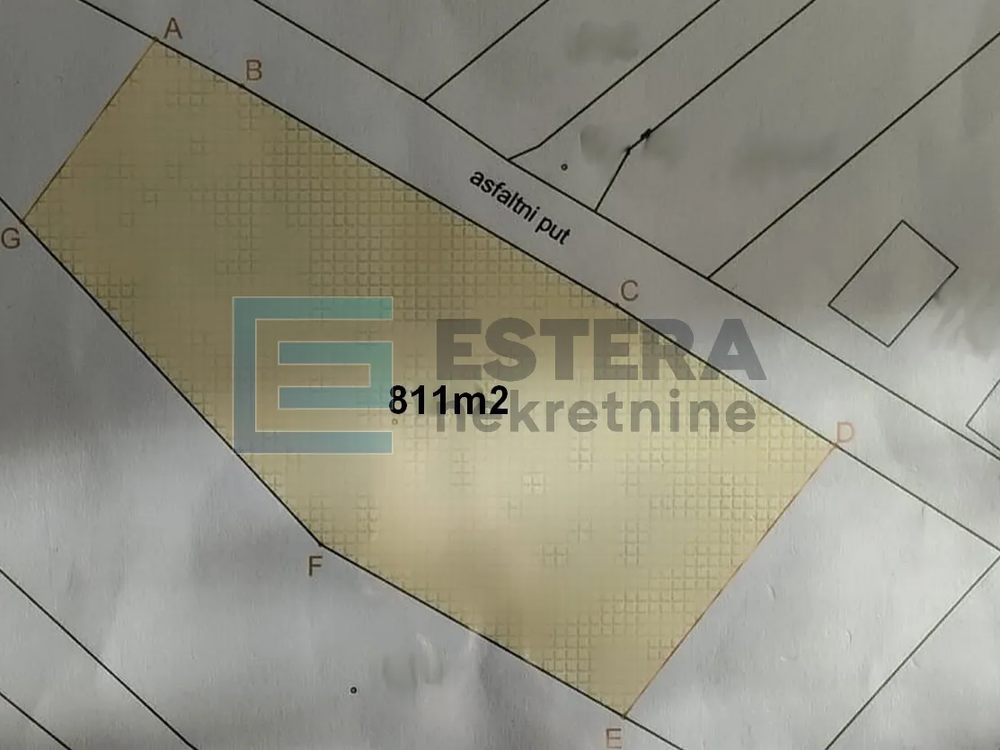 građevinsko zemljište 811 m2prodaja , neviđane, otok pašman - slika 8