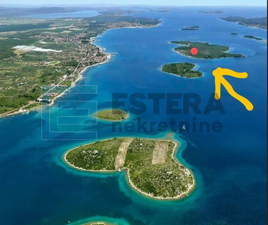 prodaja građevinsko zemljište 3064 m2 na otoku, 200 m od mora - slika 2