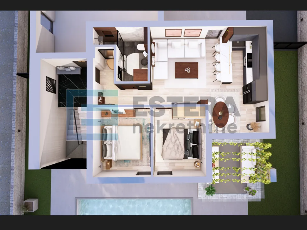 apartman 97 m2 prodaja petrčane s2, 3s, 1. kat - slika 9