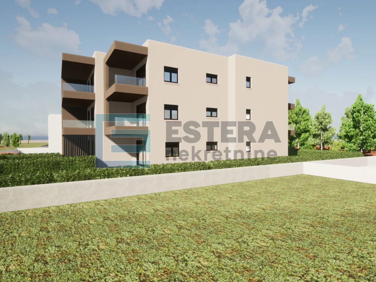 apartman s6 96 m2 prodaja turanj, 3s, 2. kat, krovna terasa, parking, 500 m od mora - slika 5