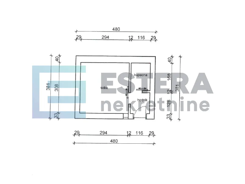 stan 42 m2 prodaja severinska, 2s, priz/suteren, terasa - slika 18