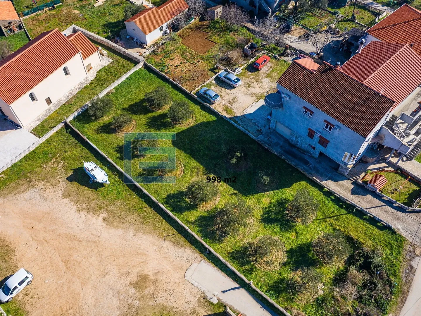 građevinsko zemljište prodaja dobropoljana, 998 m2, 80 m od mora - slika 7
