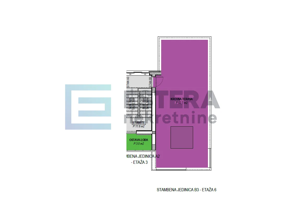 apartman 62 m2 prodaja sveti filip i jakov, pogled na more, 2s, 2.kat , parking, vrt, balkon - slika 13