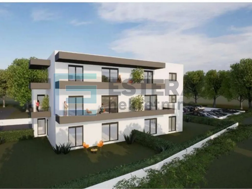 apartman sj1 43 m2 prodaja pakoštane, drage, 2s, 1.kat , parking, terasa - slika 3