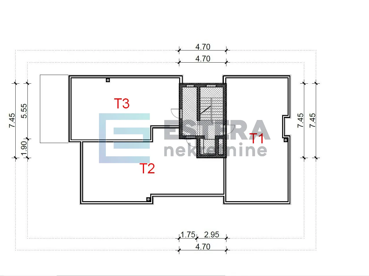 apartman s4 98 m2 prodaja 3s, 2. kat, balkon, garaža, ostava, krovna terasa - slika 23