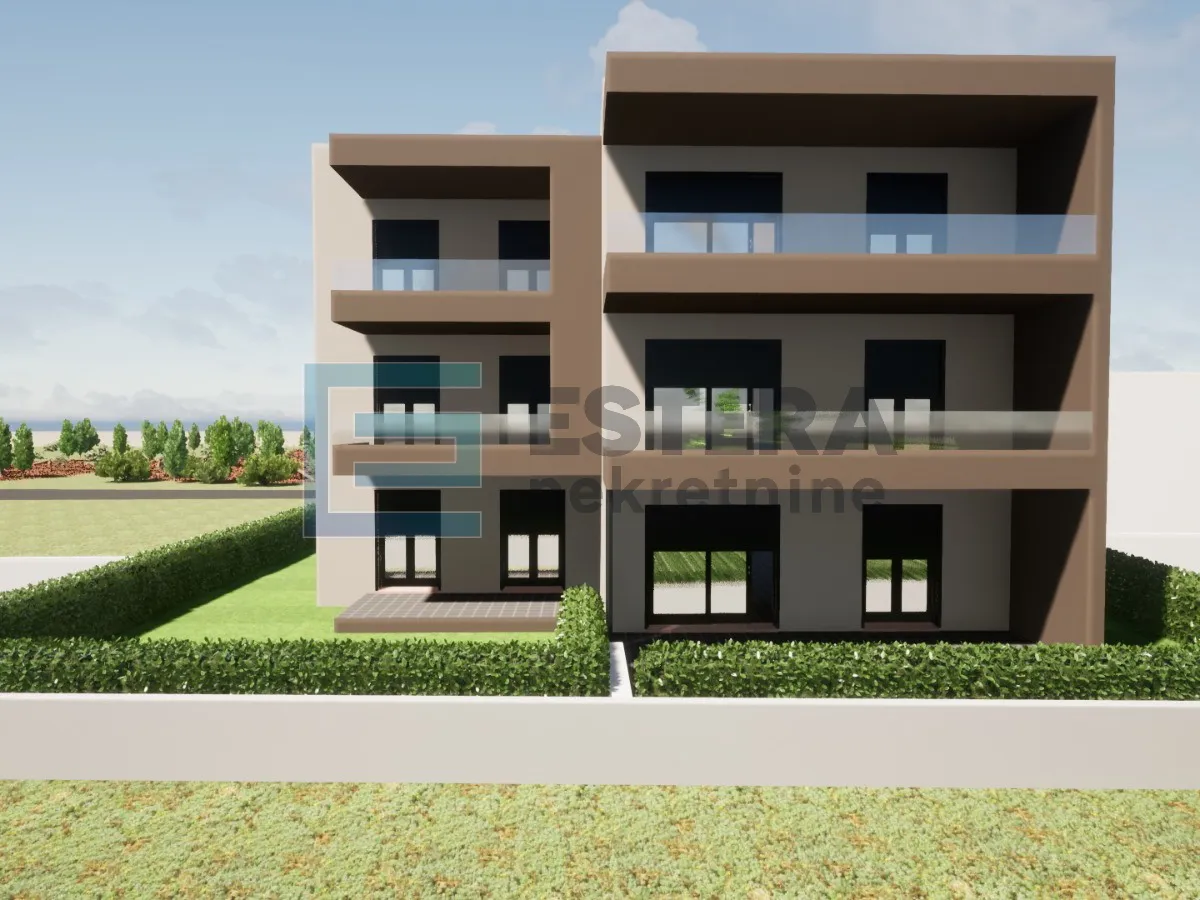 apartman s6 96 m2 prodaja turanj, 3s, 2. kat, krovna terasa, parking, 500 m od mora - slika 4