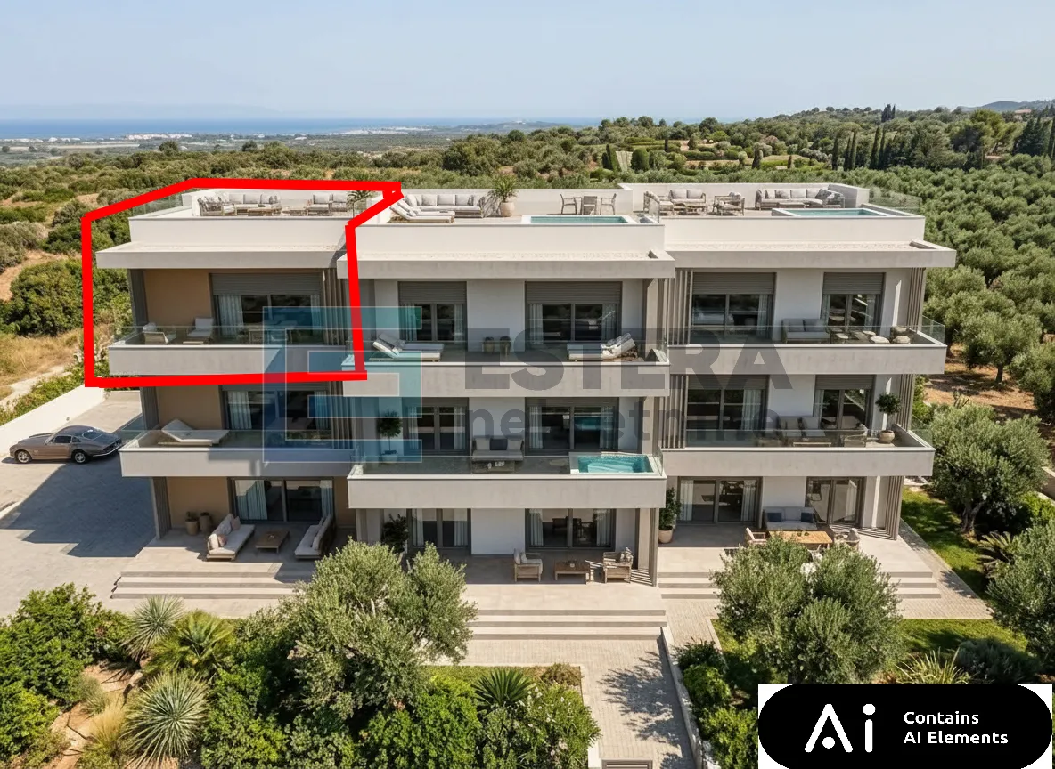 Apartman S5 73 m2 PRODAJA Turanj, 3s, 2. kat, parking, krovna terasa, 250 m od mora - Turanj, Sveti Filip i Jakov