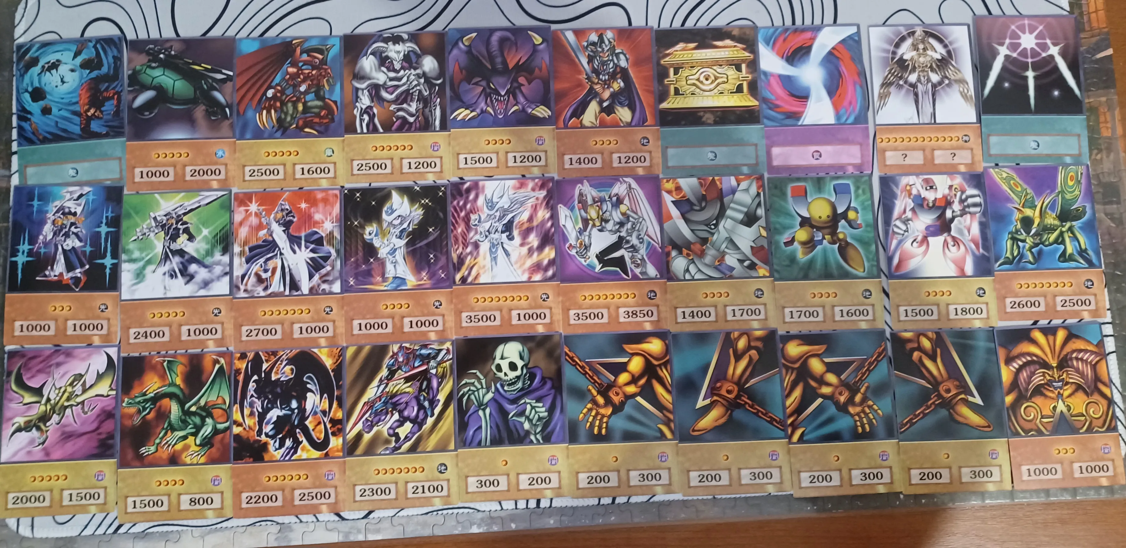 yugioh anime set 100 karata - exodia, blue-eyes - nove - slika 2