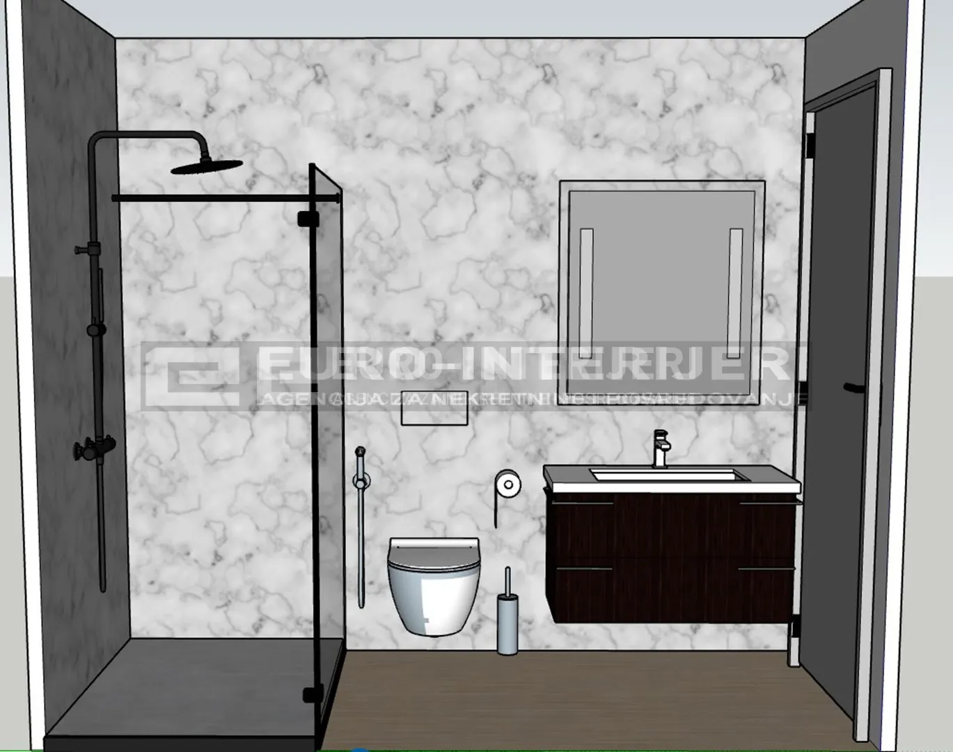 zagreb, borongaj, vidrićeva ulica, jednosoban stan 35 m² - slika 8