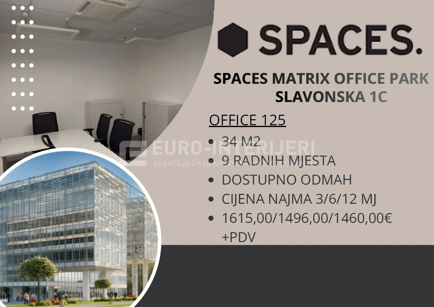 zakup ureda - zagreb, matrix office park na slavonskoj aveniji - slika 4