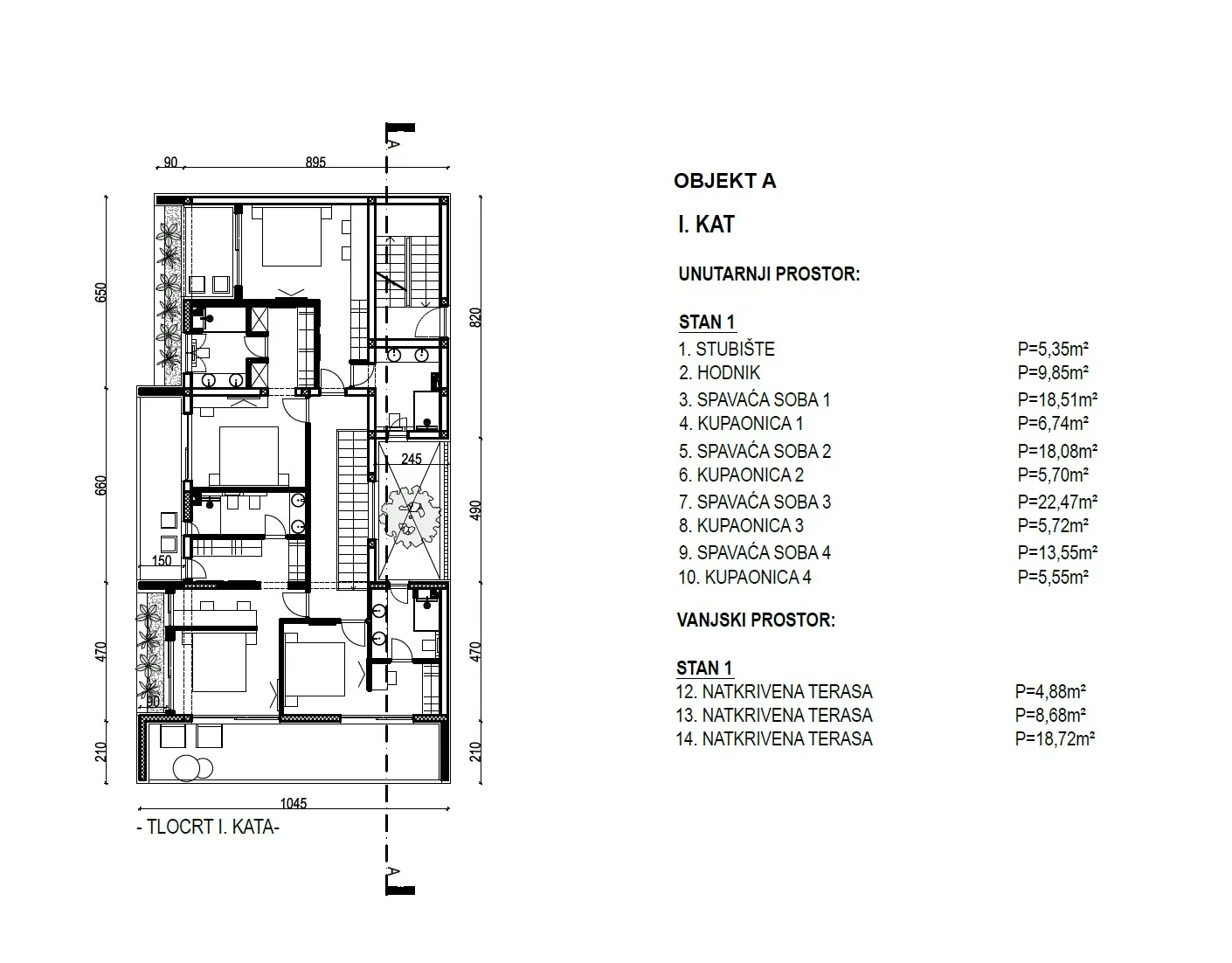 primošten - zemljište 2.288 m² s građevinskom dozvolom - slika 12