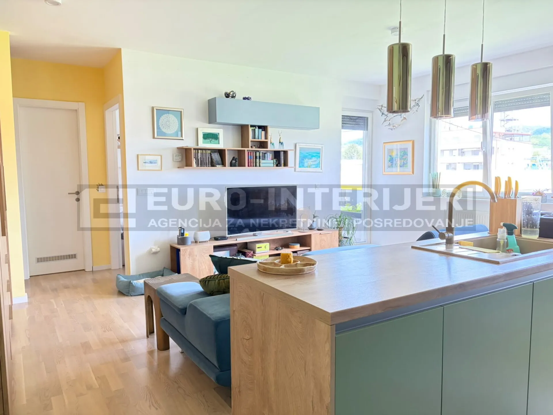 zagreb podsused samoborska cesta dvosoban stan nkp 55,36 m2 parking - slika 8