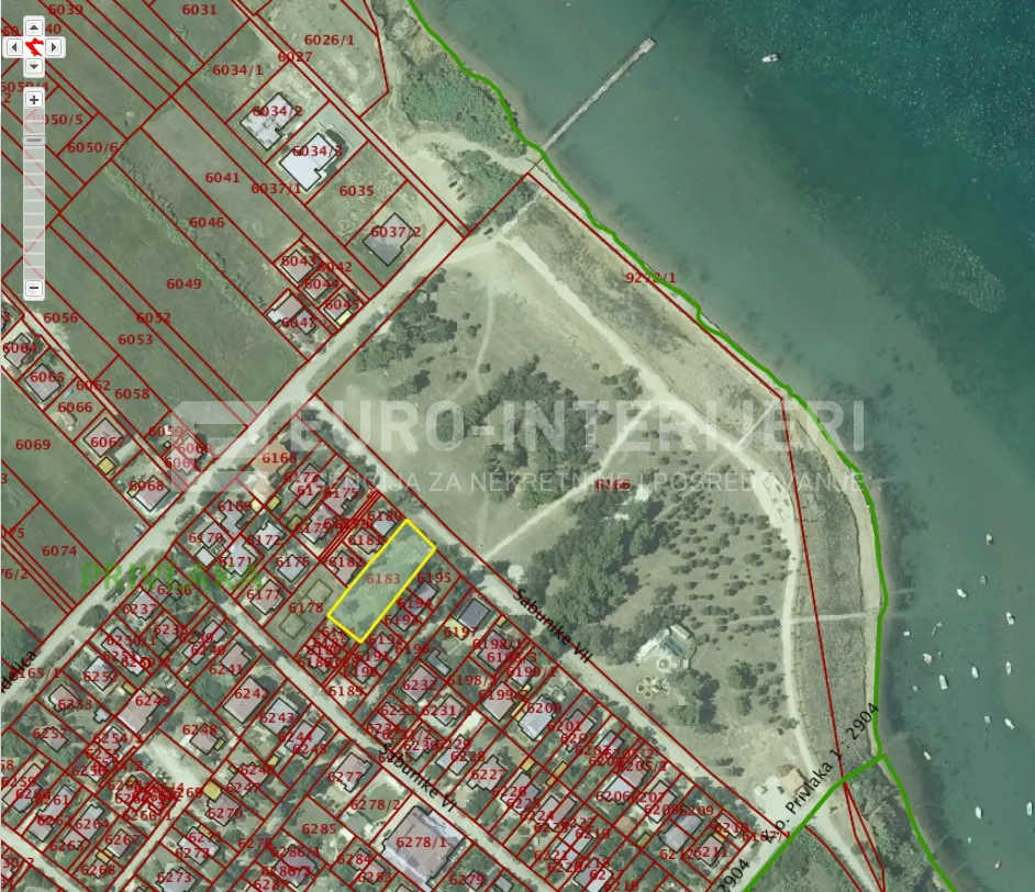 građevinsko zemljište sabunike, neposredno uz more pov. 1.091 m² - slika 6