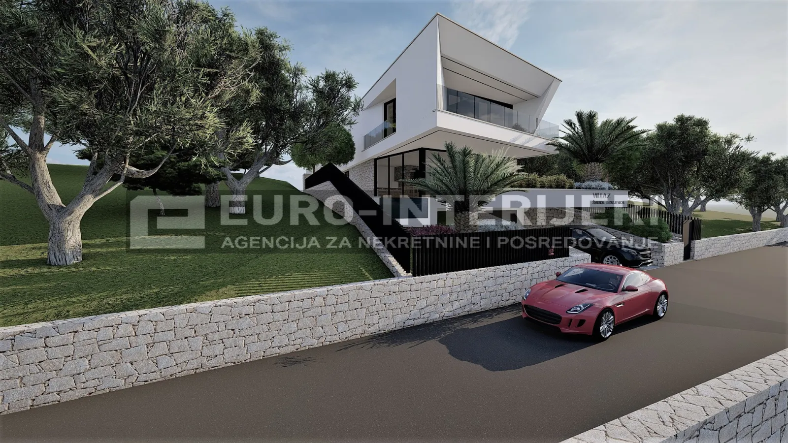 Zemljište sa građevinskom dozvolom Šmrika, pov. 399 m², bez provizije - Šmrika, Kraljevica