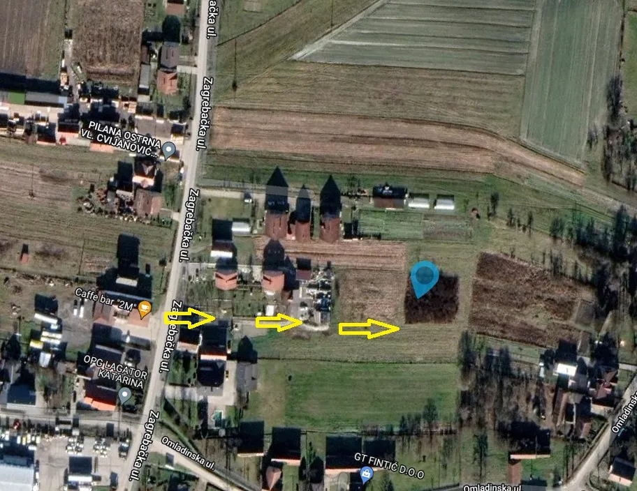 građevinsko zemljište, dugo selo - mala ostrna, 1.427 m² - slika 2