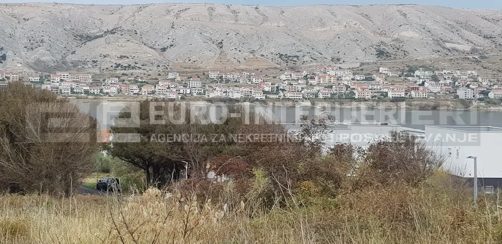 građevinsko zemljište, pag, 877 m² s pogledom na more - slika 2