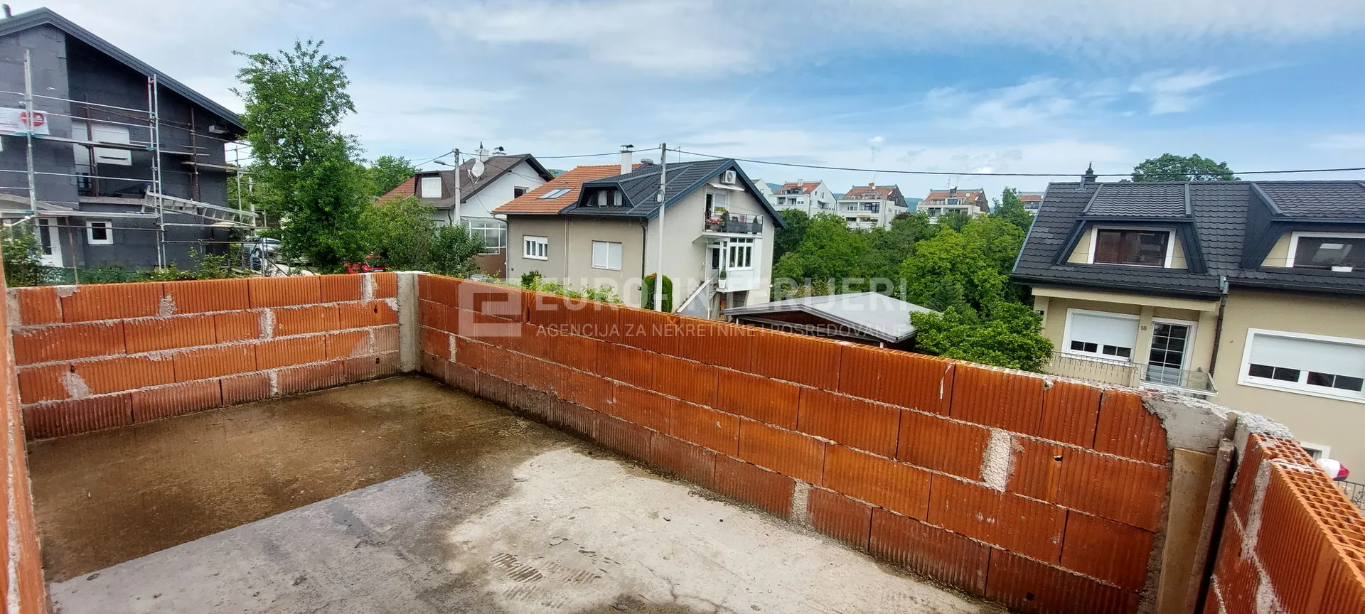 zagreb, gornji bukovac, salopekova ul., zgrada s dva stana 125 m2 roh bau - slika 13