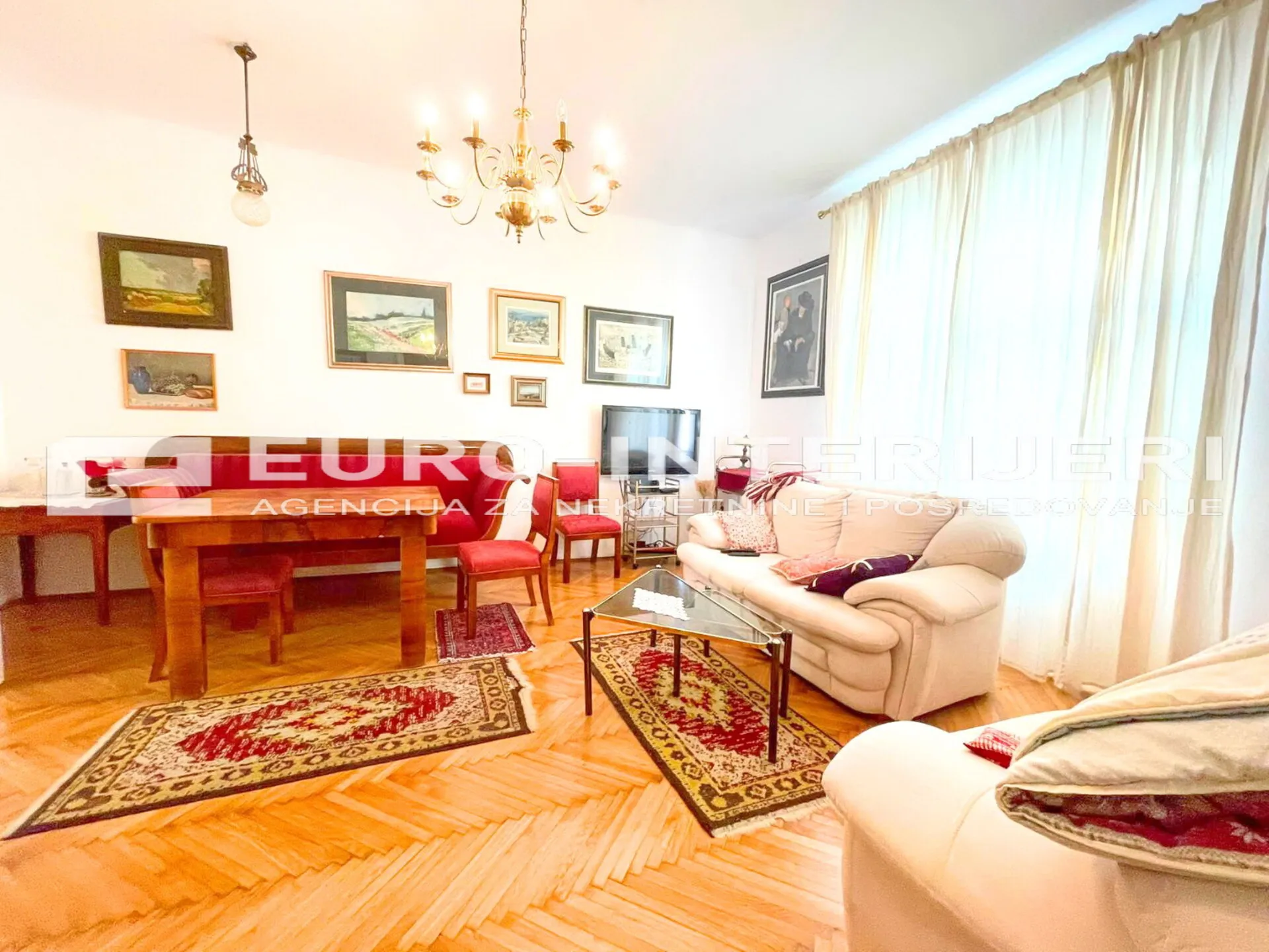 zagreb centar medulićeva ul. trosoban stan 94 m² najam + gm - slika 2