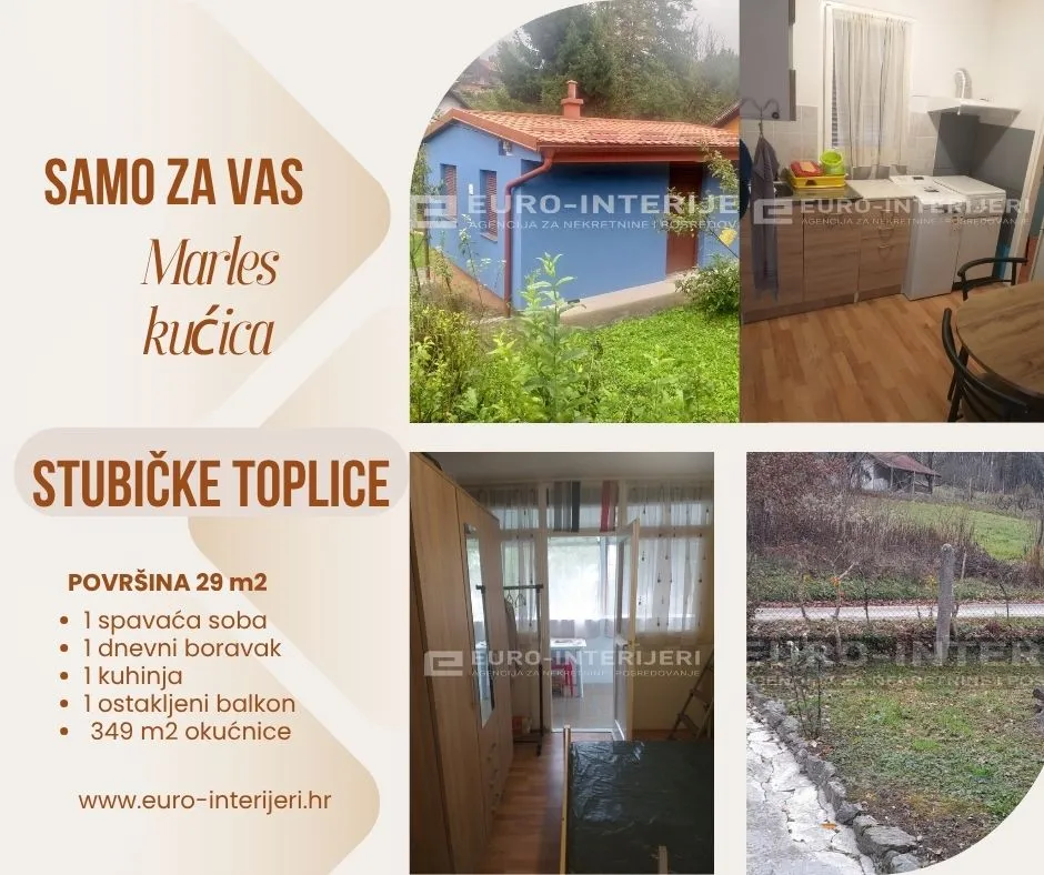 vikendica stubičke toplice, 29.00 m2 - slika 1