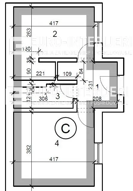 zagreb, centar, gundulićeva ul., dva stambena objekta ukupno 58 m² prodaja - slika 16