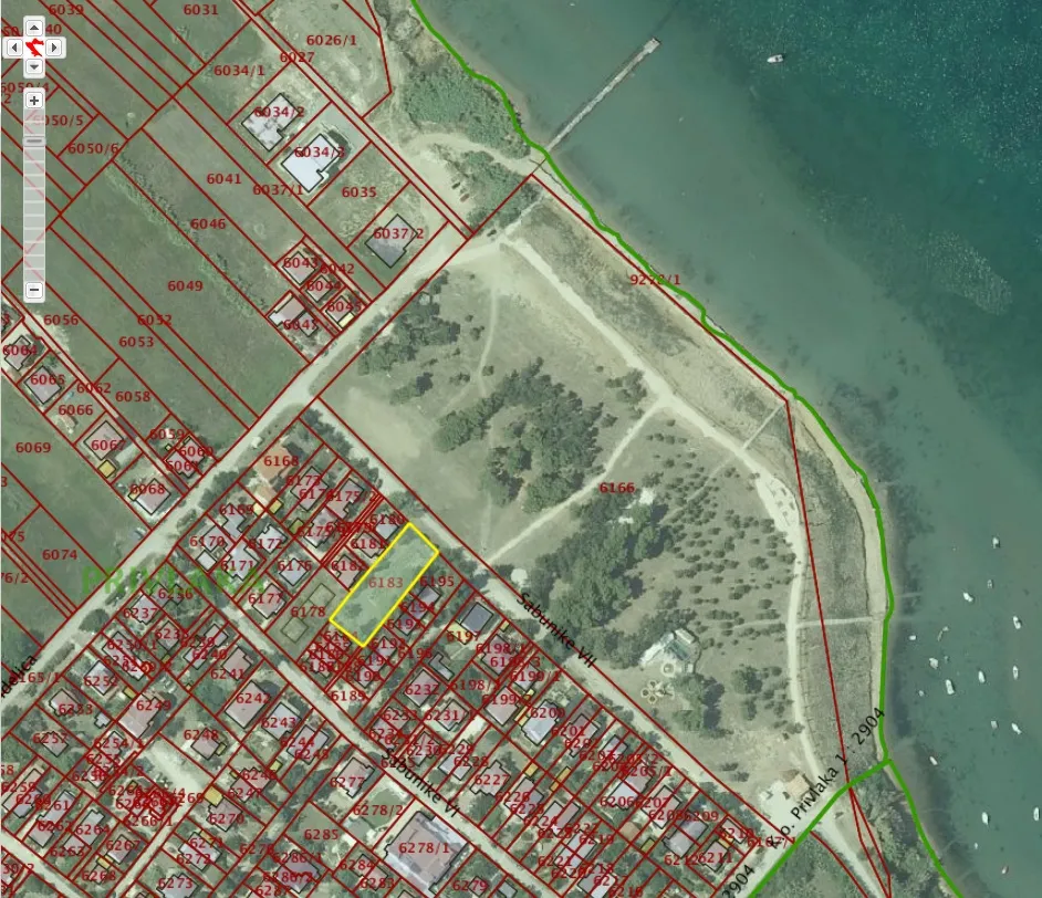 građevinsko zemljište sabunike, neposredno uz more pov. 1.091 m2 - slika 6