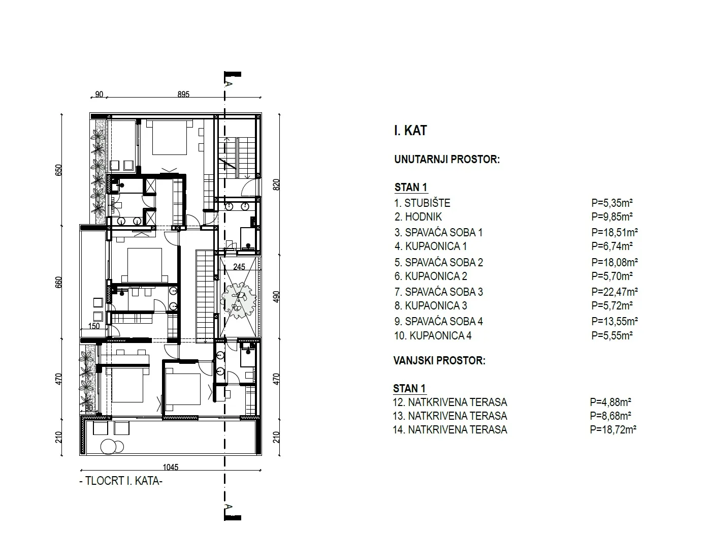 primošten - zemljište 613 m² s građevinskom dozvolom - slika 9