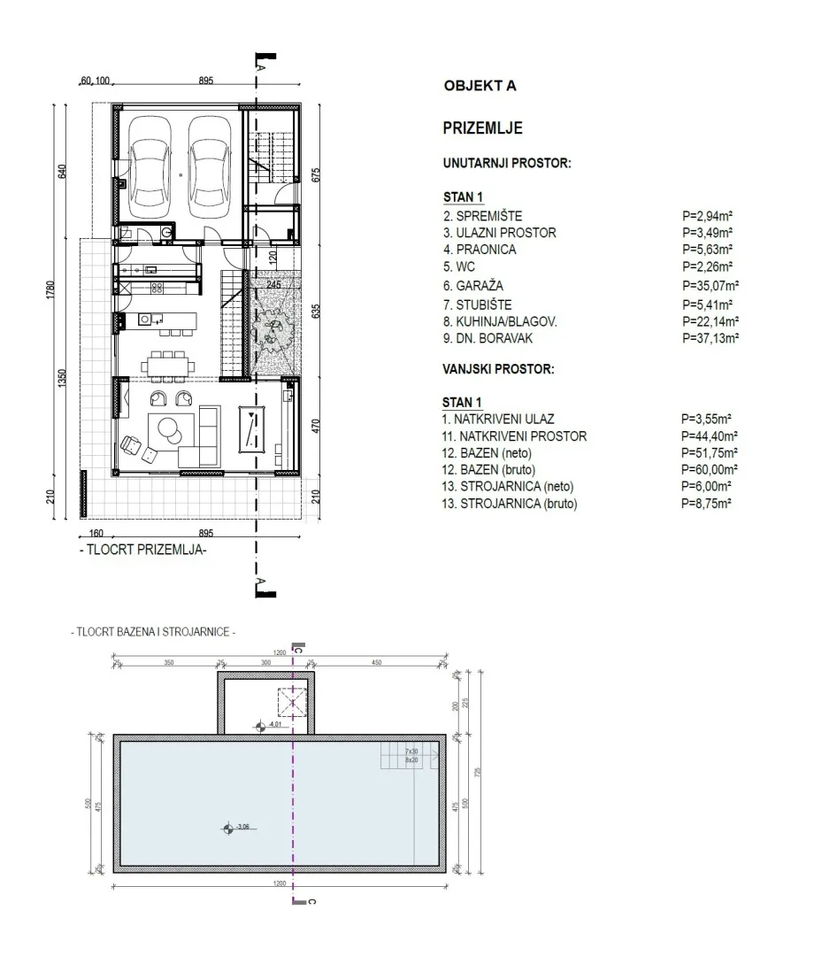 primošten - zemljište 613 m² s građevinskom dozvolom - slika 4