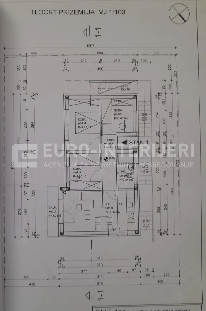 zagreb, gornji bukovac, salopekova ul., zgrada s dva stana 125 m2 roh bau - slika 15
