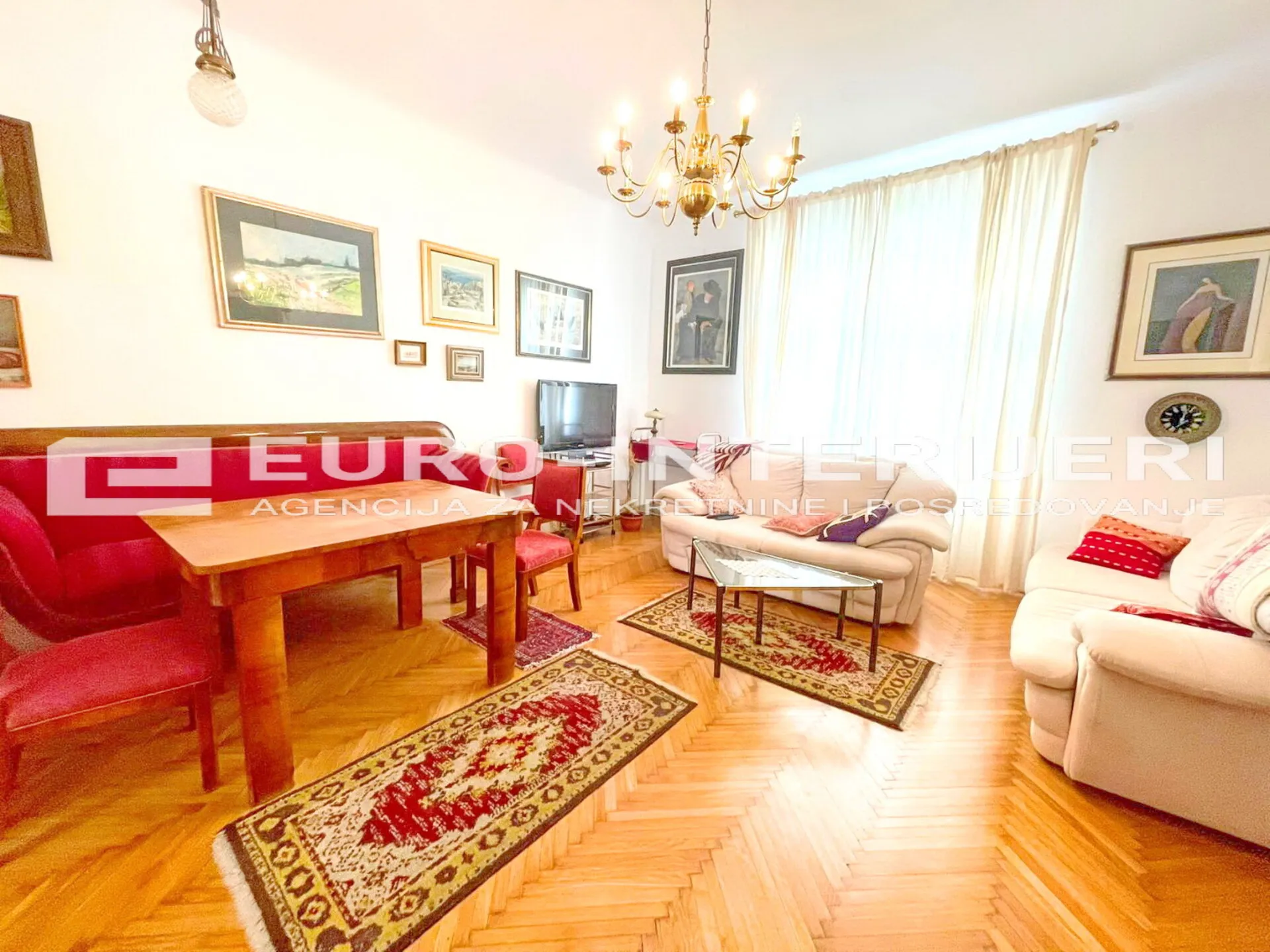 zagreb centar medulićeva ul. trosoban stan 94 m² najam + gm - slika 3