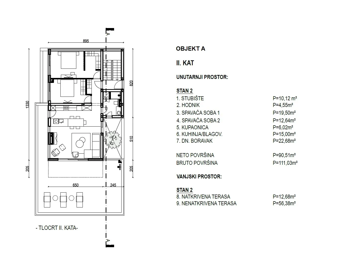 primošten - zemljište 613 m² s građevinskom dozvolom - slika 6