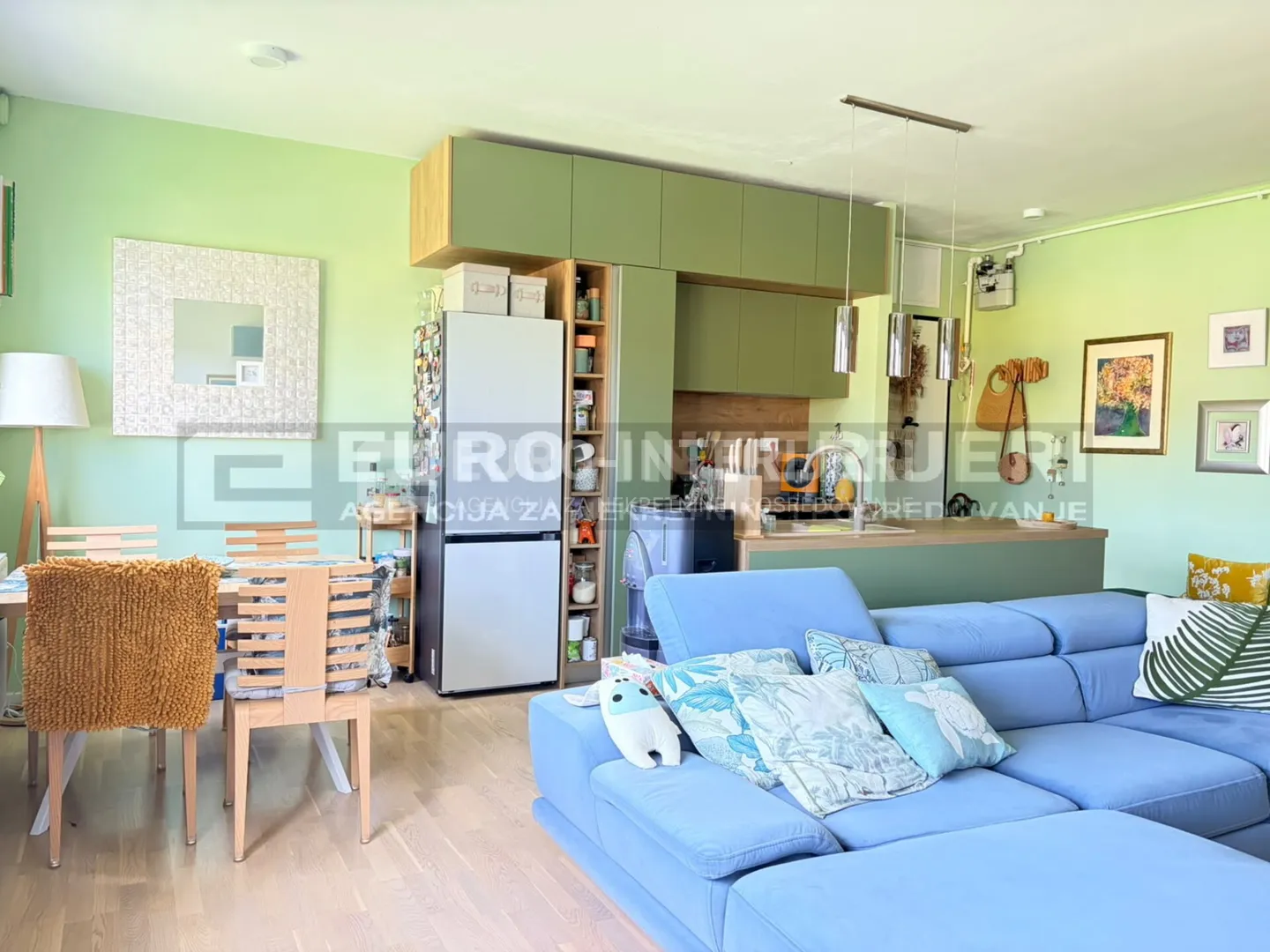 zagreb stenjevec samoborska cesta dvosoban stan nkp 55,36 m² parking - slika 2