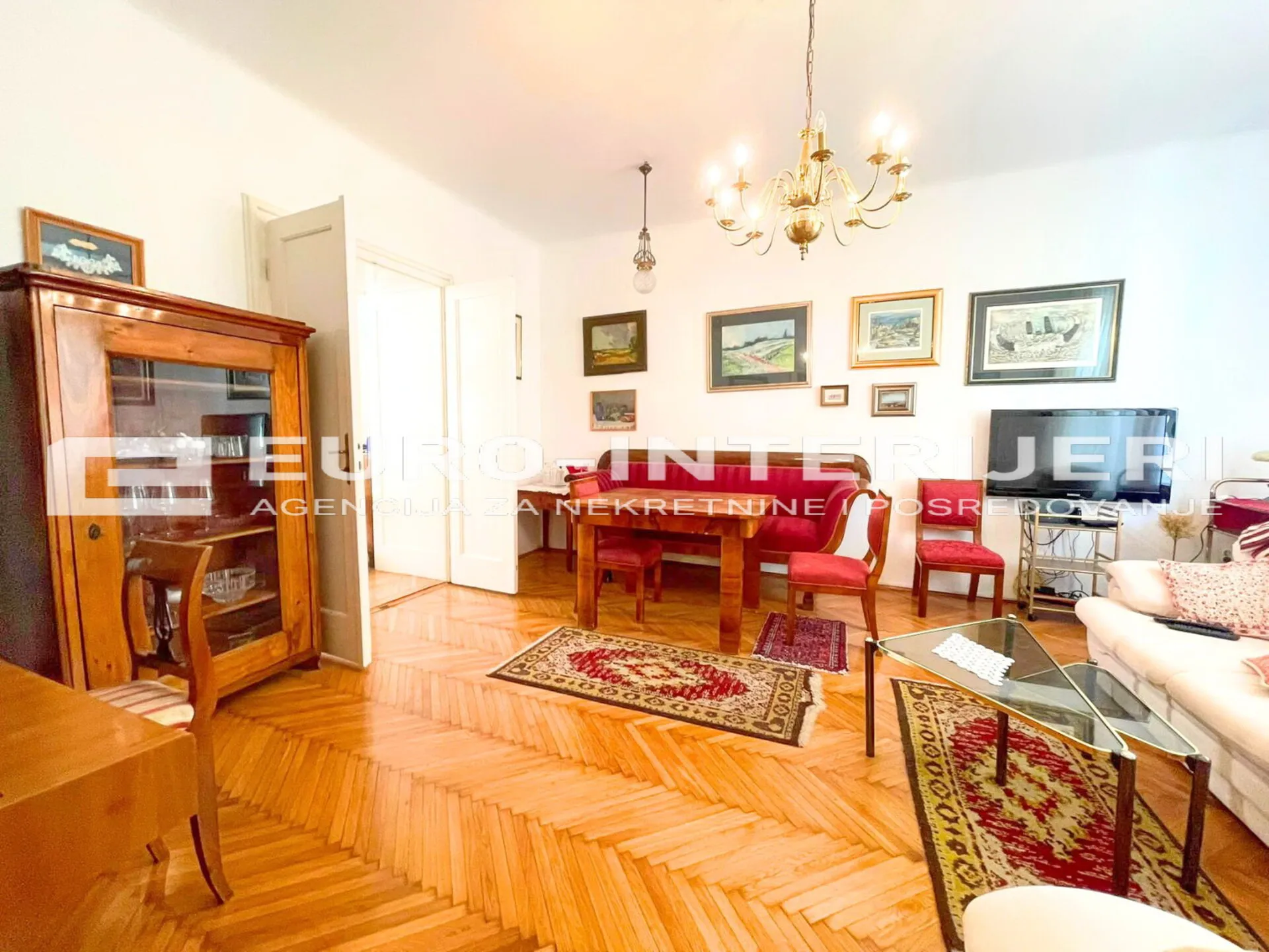 zagreb centar medulićeva ul. trosoban stan 94 m² najam + gm - slika 5