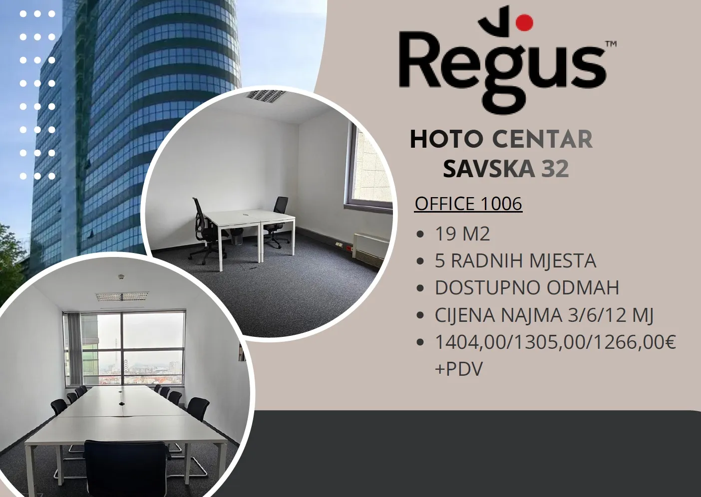 zagreb, trešnjevka, zakup ureda 6 radnih mjesta - slika 2