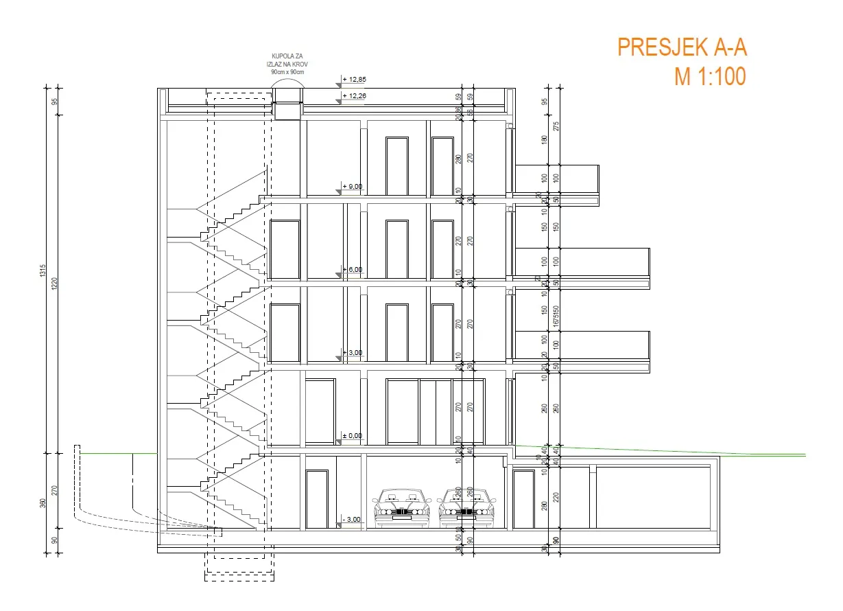 stan u zagrebu, stenjevec, četverosoban 153.34 m², 2. kat novogradnja - slika 20