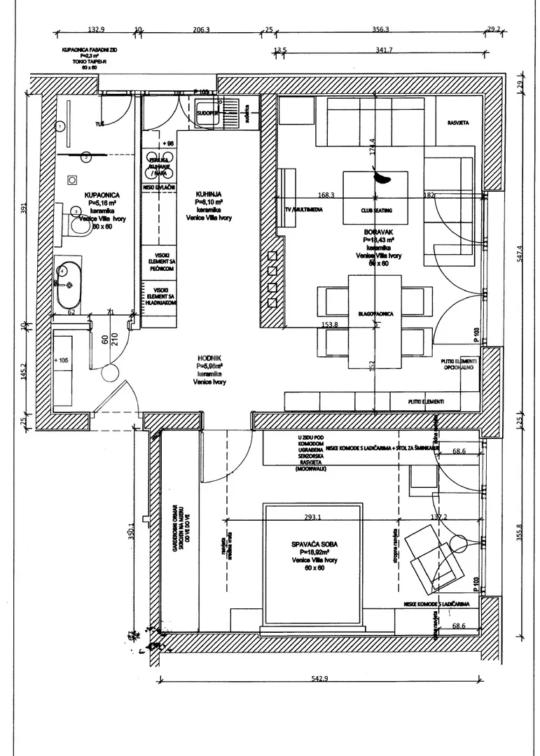 zagreb - trešnjevka, 56 m², adaptiran - slika 14