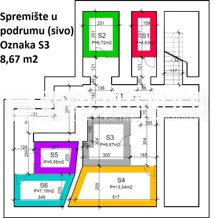 zagreb, centar, gundulićeva ul., 2 stamb. objekta ukupno 58 m² prodaja - slika 20