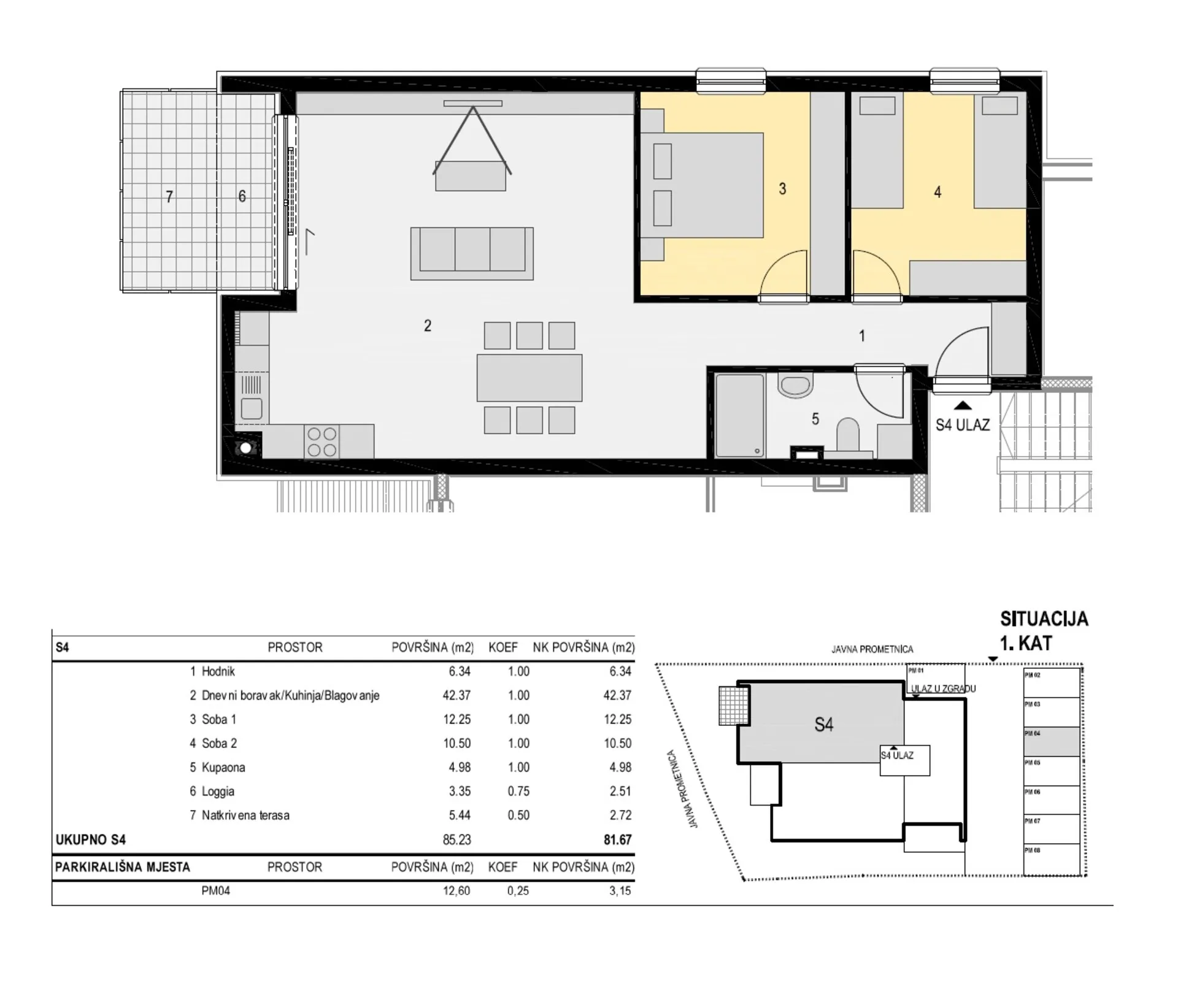 stan: mandre, 81.67 m², novogradnja bez provizije! - slika 9