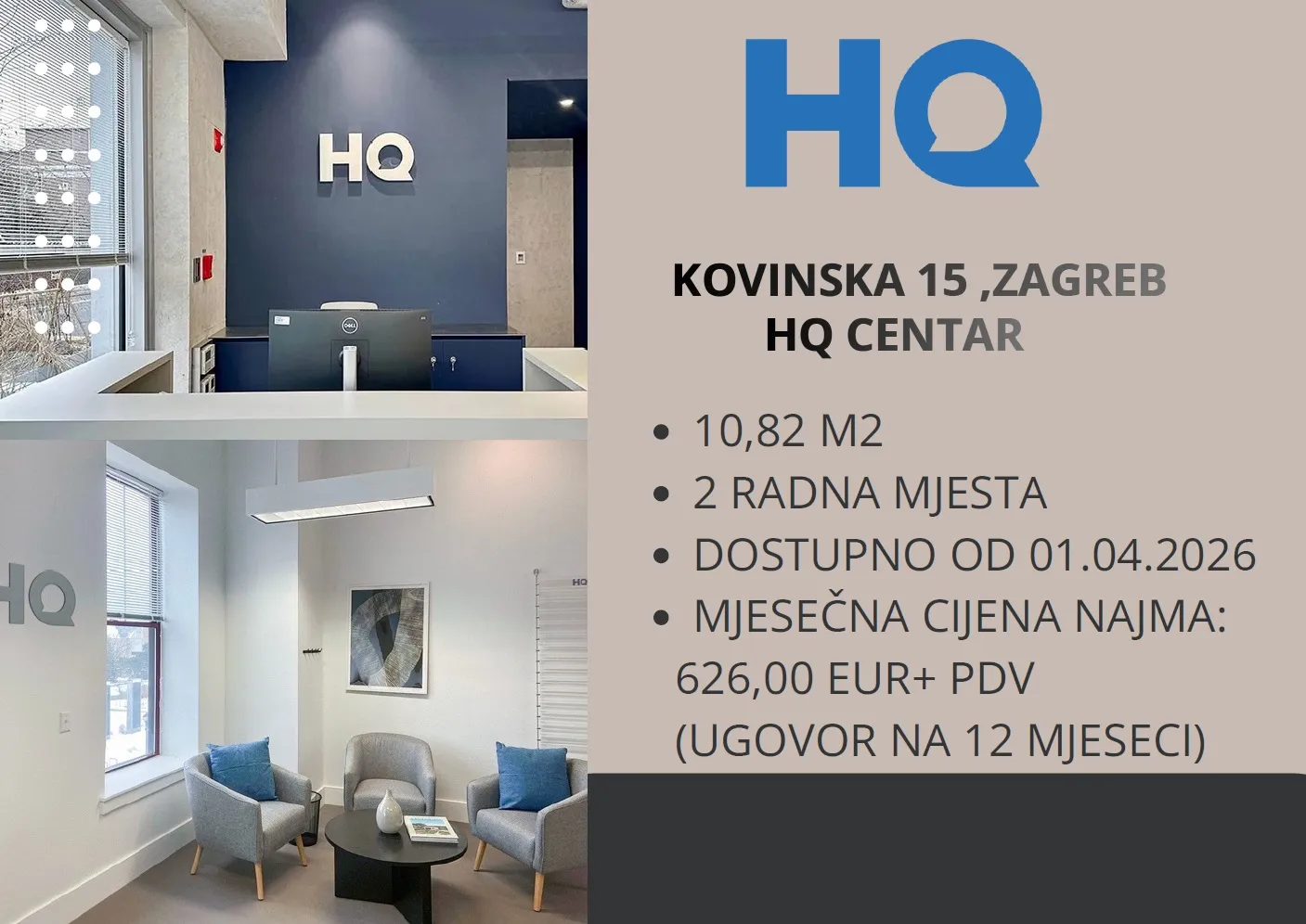 zakup poslovnog prostora -zagreb - jankomir - uredi po radnom mjestu - slika 3