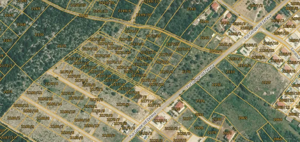 Građevinsko zemljište 500m2, Vrsi - Mulo - Mulo, Vrsi
