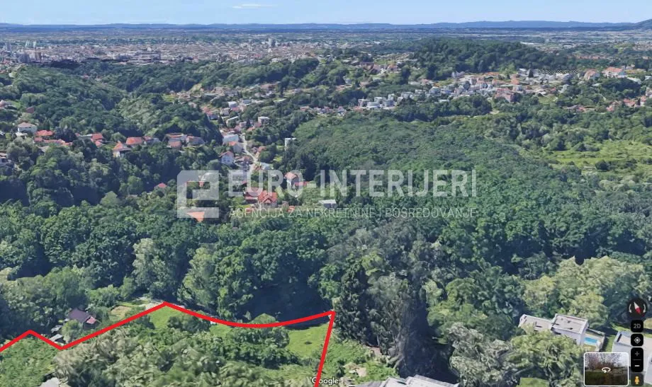 građevinsko zemljište, zagreb - šestine površine 5.730 m2 - slika 3