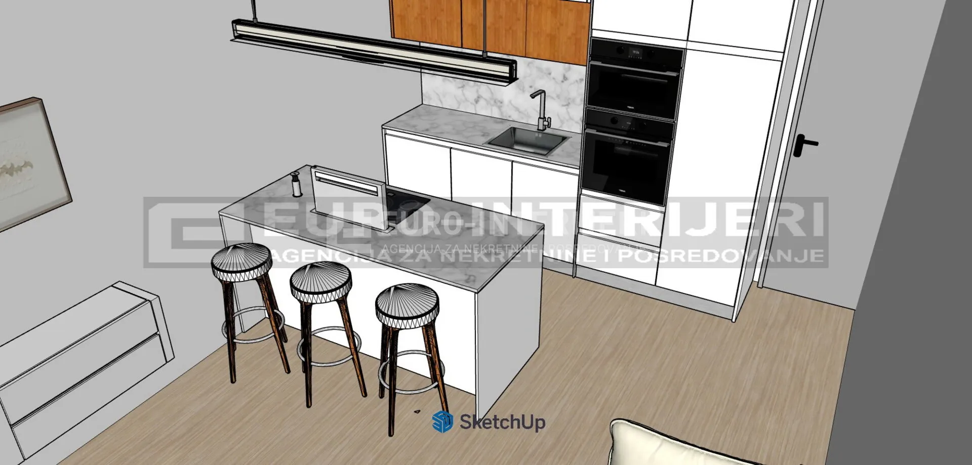 zagreb, borongaj, vidrićeva ulica, jednosoban stan 35 m² - slika 2