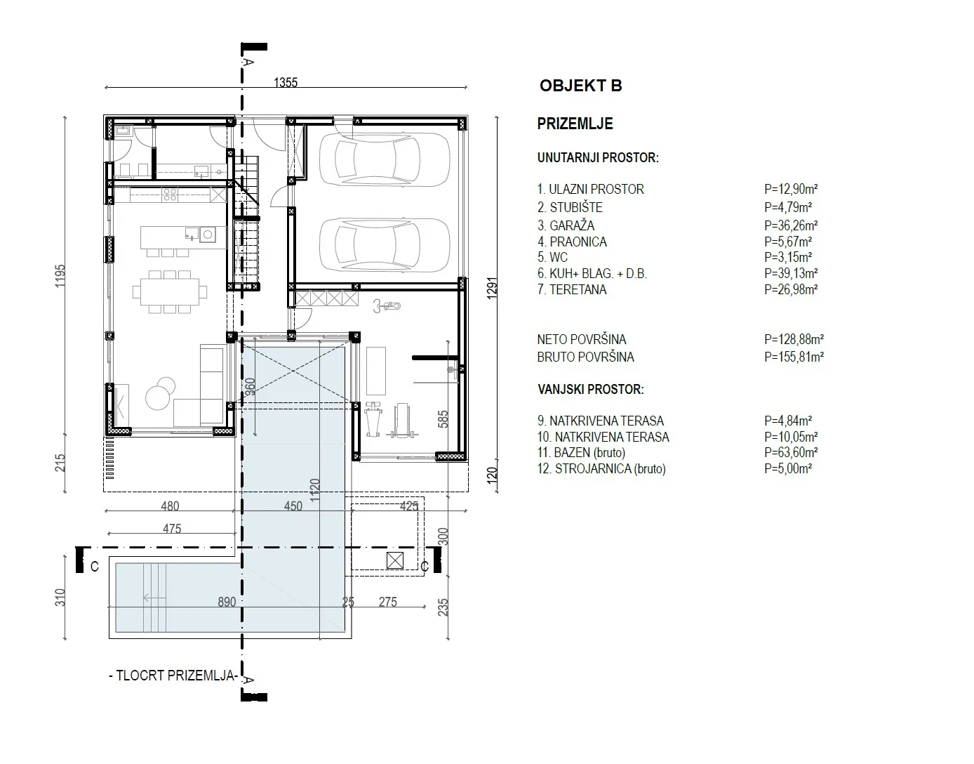 primošten - zemljište 1.675 m² s građevinskom dozvolom - slika 12