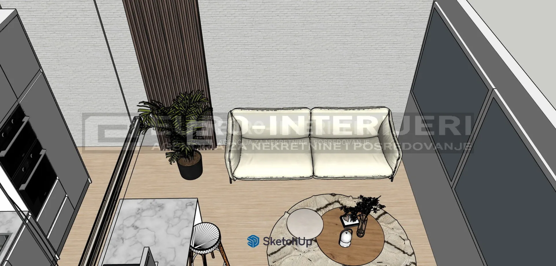 zagreb, borongaj, vidrićeva ulica, jednosoban stan 35 m² - slika 4