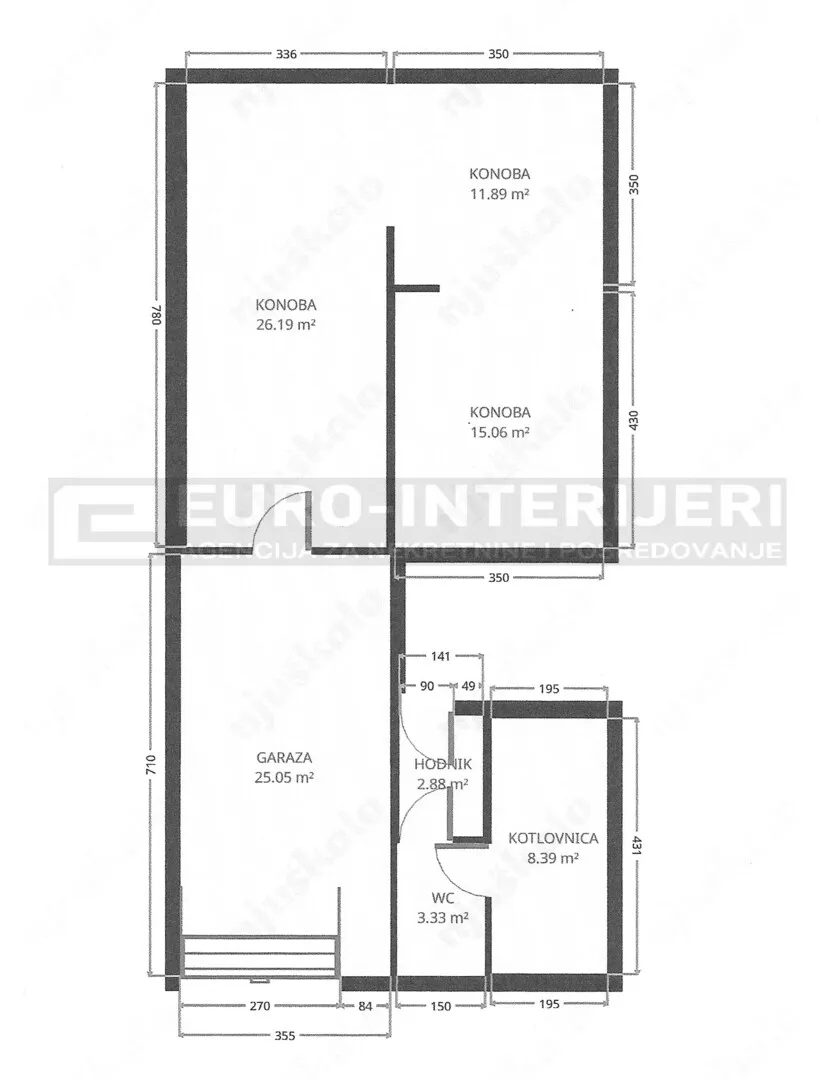 stan: zagreb - lašćina, četverosoban 107 m², 2. kat - bez provizije! - slika 30